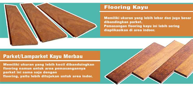 jenis lantai kayu merbau