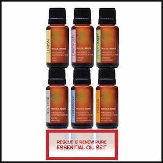 essential oil holiday set