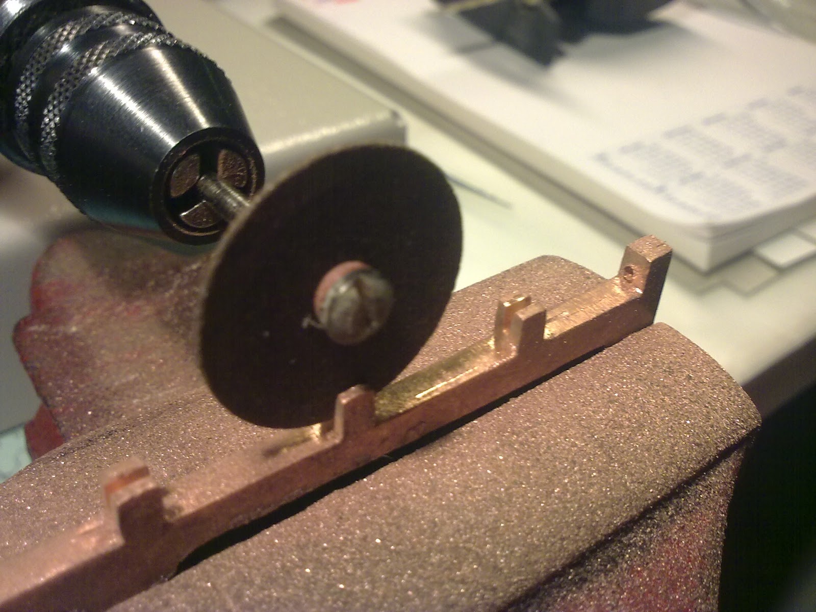 Ocean Tramp 'SS Melanie II' Vorbereitung der Ruderachse