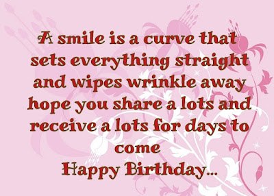 Happy Birthday Keep Smiling Quotes