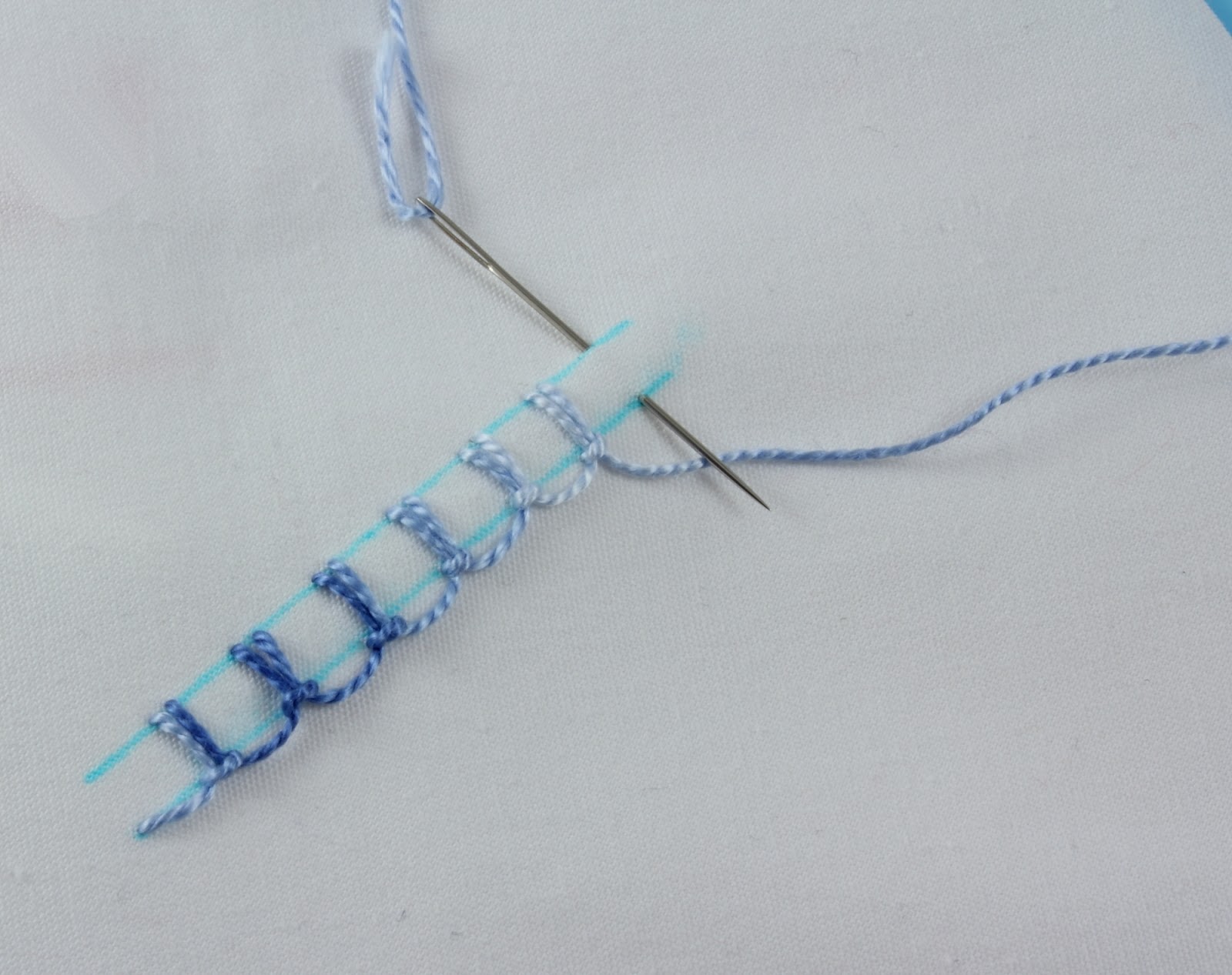 big B 100 Stitches Up and down buttonhole stitch