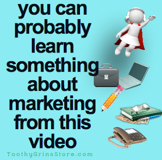 video has interesting marketing information 