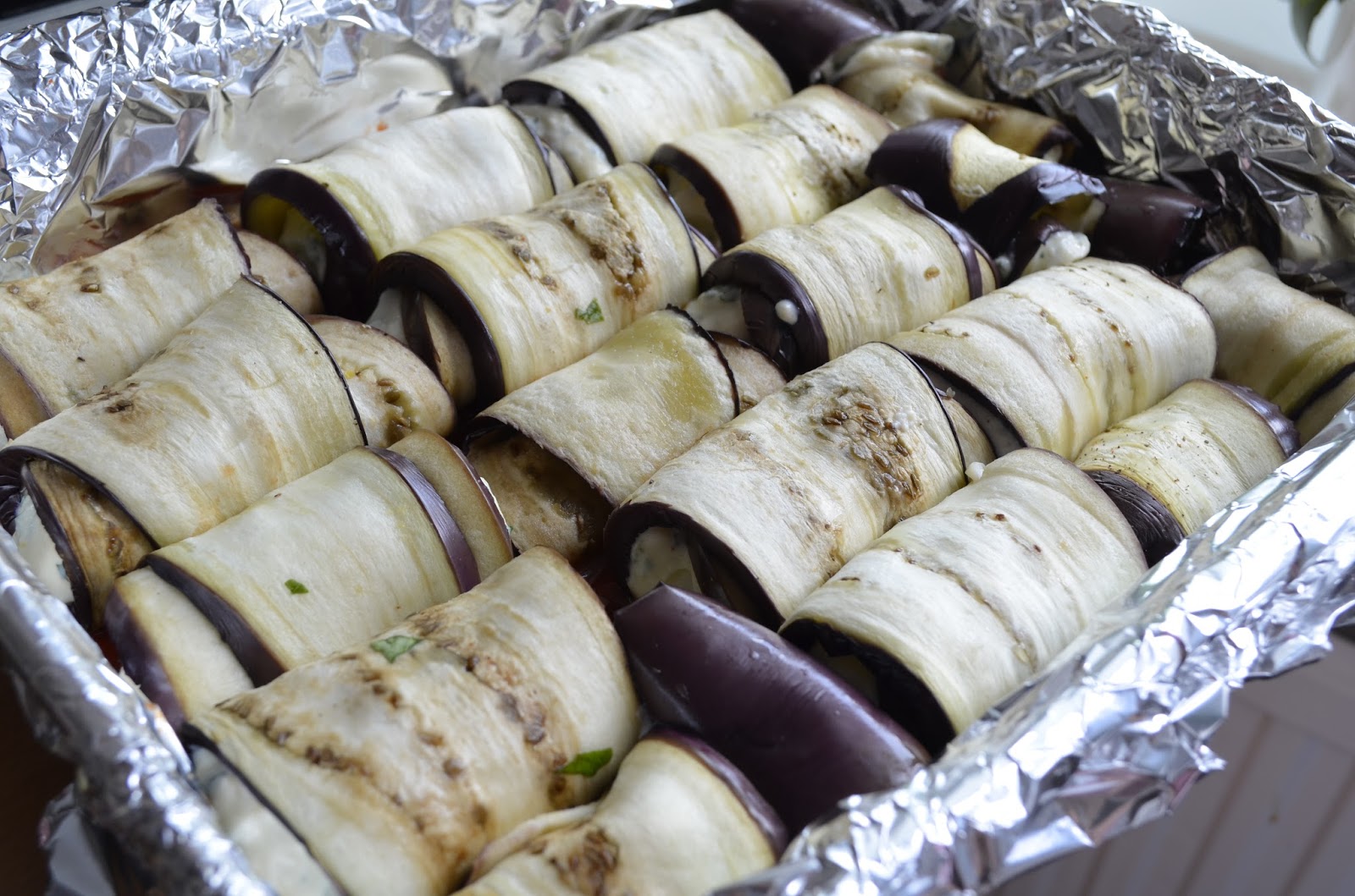 Eggplant Rollatini Stuff and Spice