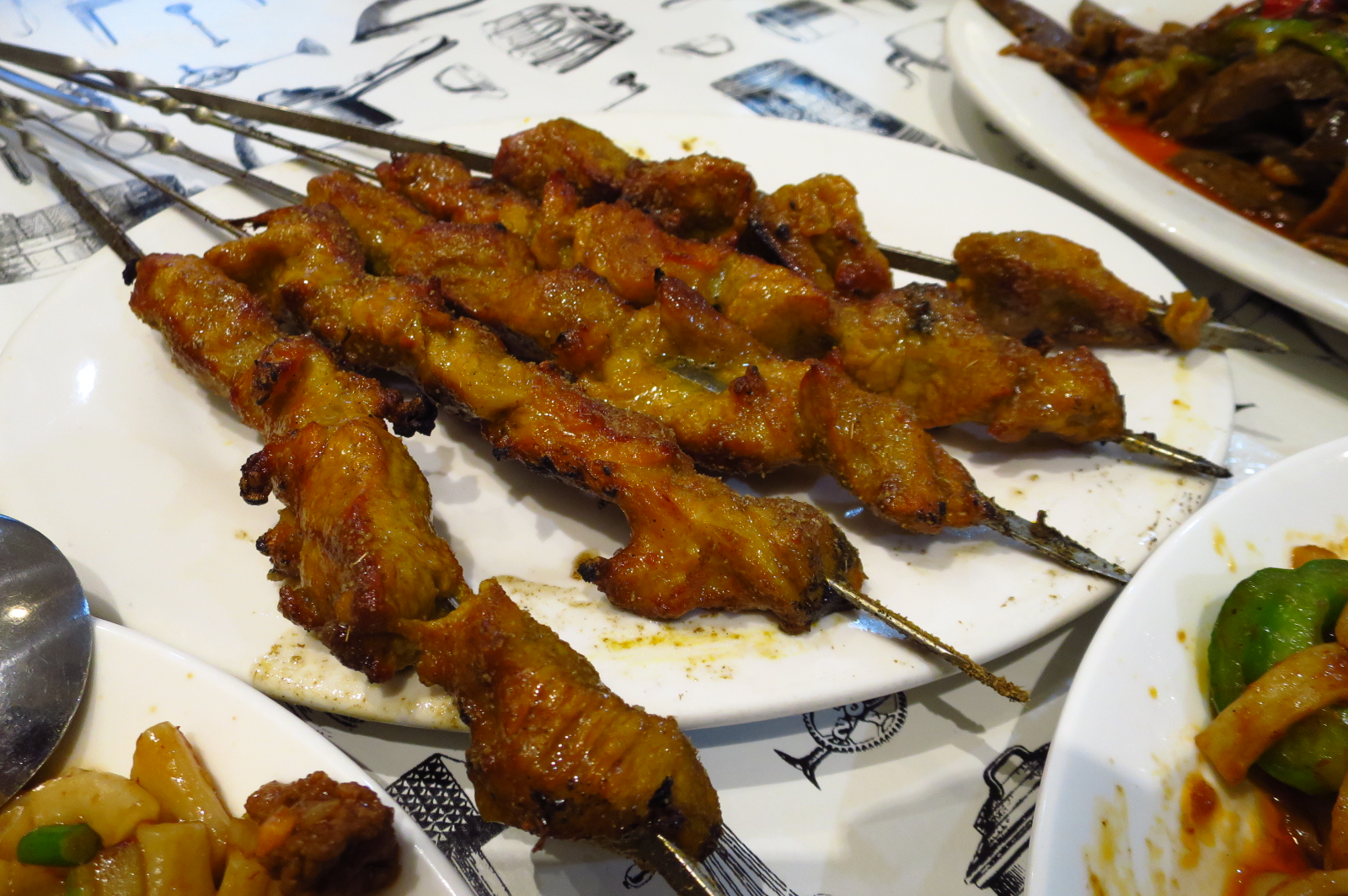 Small Potatoes Make The Steak Look Bigger Dolan Uyghur Restaurant