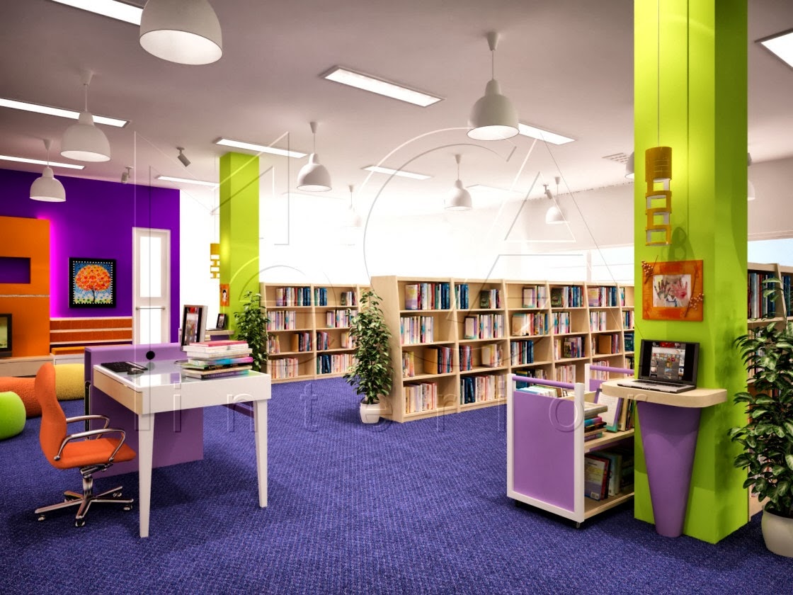Desain Perpustakaan Sekolah Minimalis - IMAGESEE
