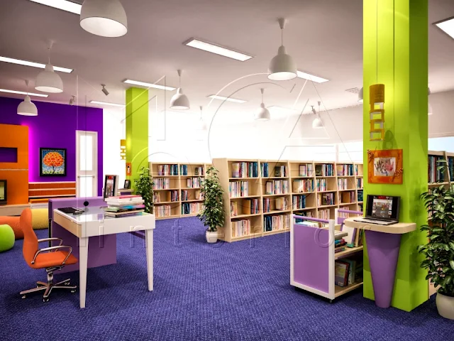 Desain Perpustakaan Sekolah