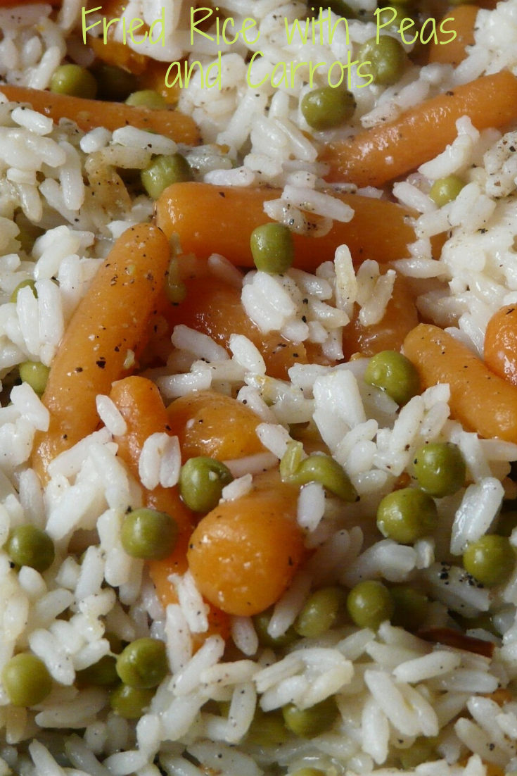 Fried Rice with Peas and Carrots