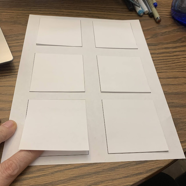 Printable Post It Notes Template