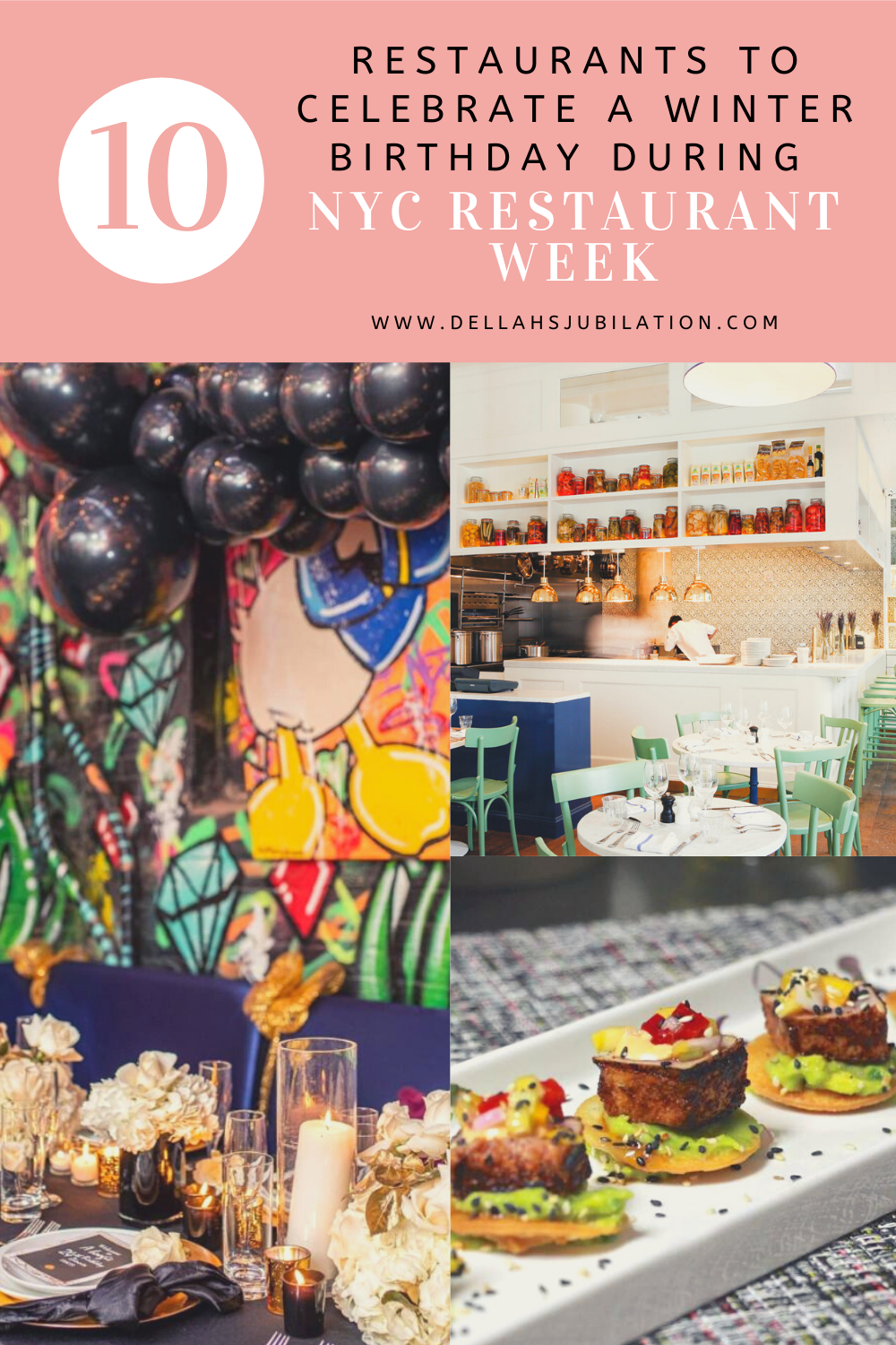 Dellah&rsquo;s Jubilation: 10 Restaurants to Celebrate a Birthday with a