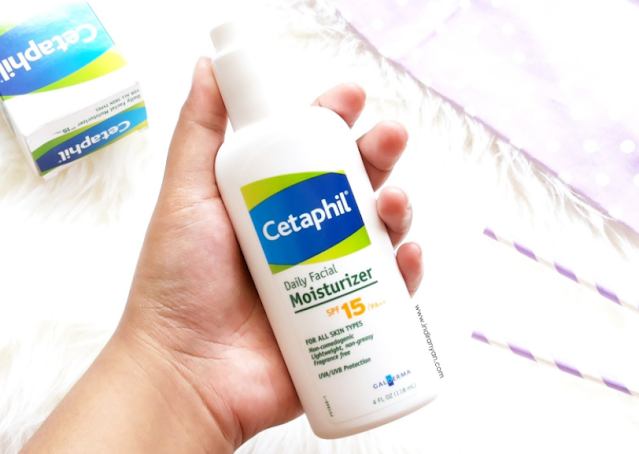 kem duong am cho da dau mun Cetaphil Daily Facial Moisturizer with SPF 15