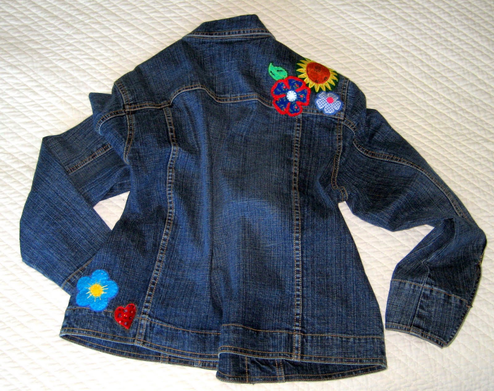 Some Really Neat Stuff: Embellished Denim Jacket