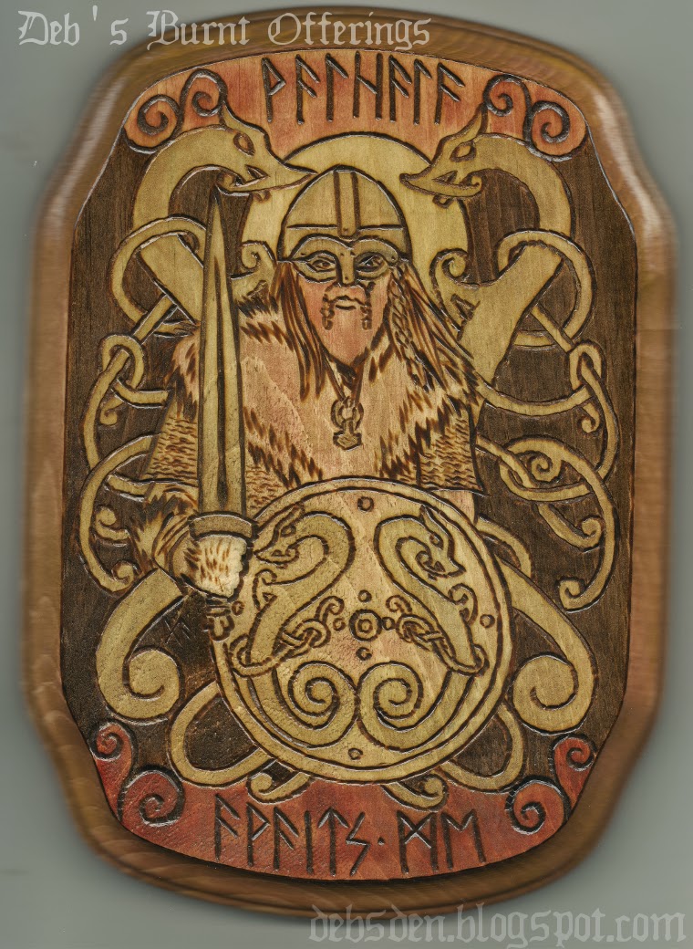 Deb's Den: Valhalla Awaits Me Wood Plaque Viking Norse by ...