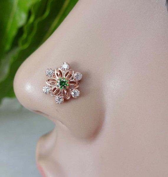 Latest nose pins designs