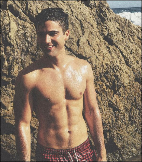 Alexis_Superfan's Shirtless Male Celebs: Max Ehrich shirtless from