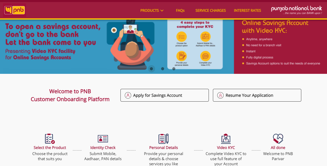 How to open a Punjab National Bank account online. Here you know step