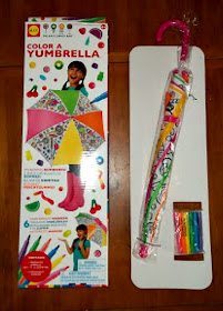 Cute Umbrella Craft for Spring Birthday Party for Kids