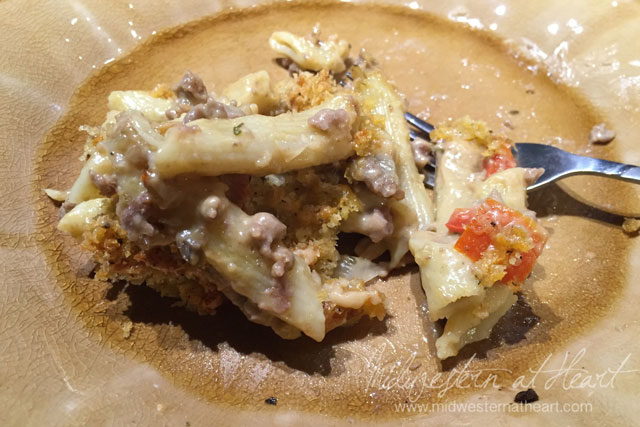 Philly Cheesesteak Casserole