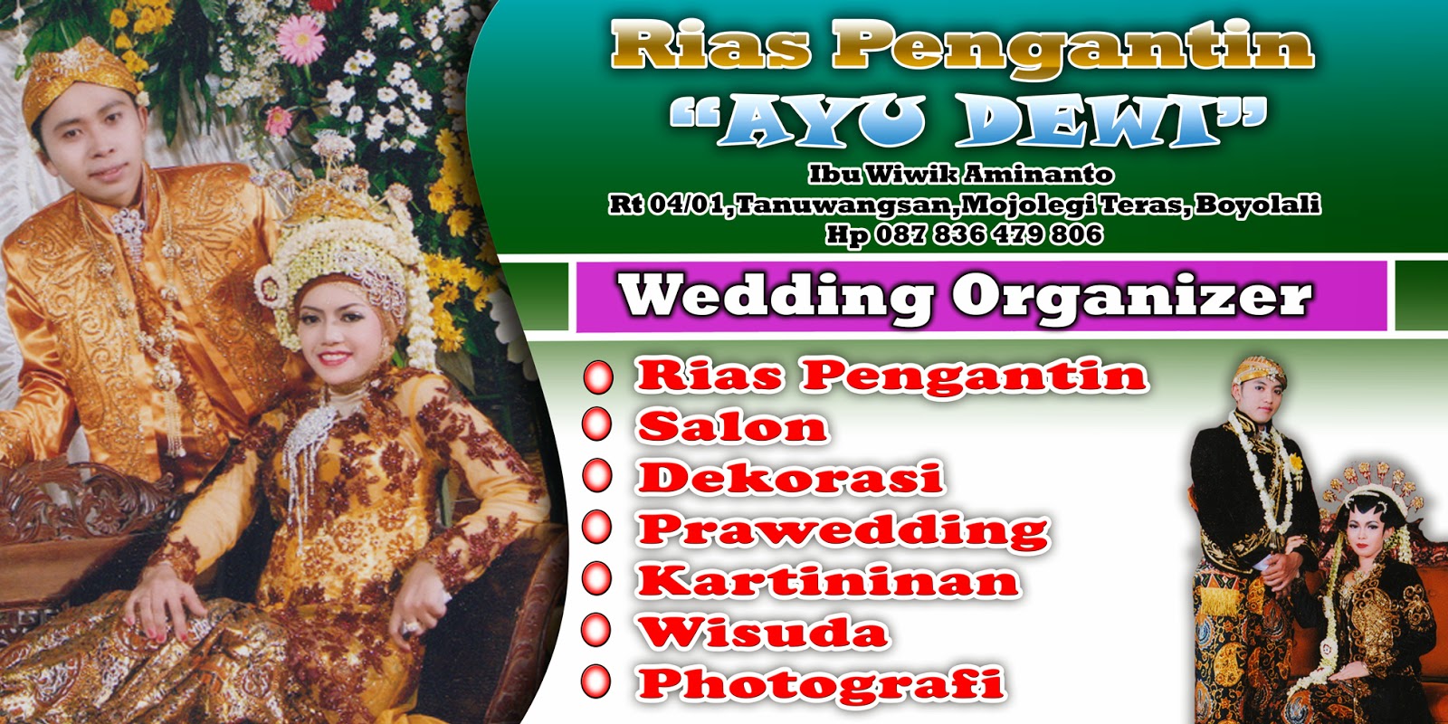 Terbaik Dari Contoh Spanduk Wedding Erlie Decor