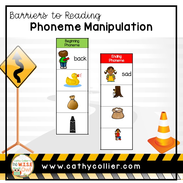Barriers to Reading Phoneme Manipulation The W.I.S.E. Owl