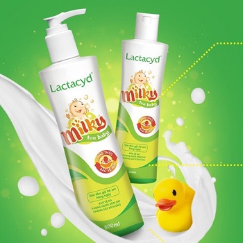 [Review]: Sữa tắm Lactacyd, Lactacyd Milky có an toàn cho bé không? Có mấy loại?
