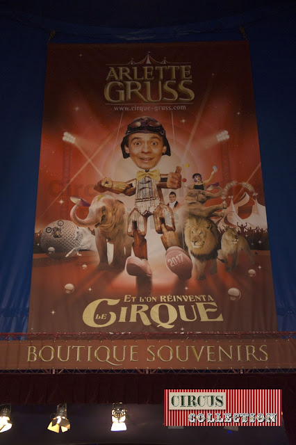 accueil du cirque Arlette Gruss