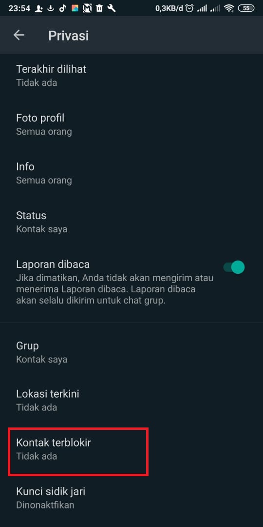 Cara Menghilangkan Daftar Blokir Di Wa