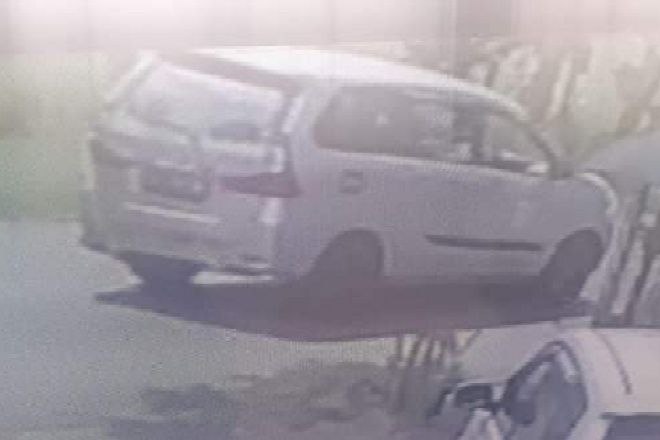 Mobil Pelaku Tabrak Lari di Bone Terekam CCTV