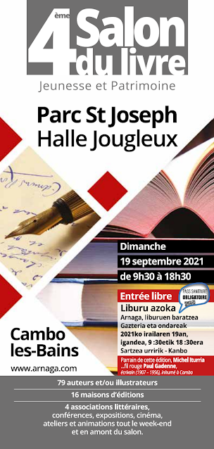 Salon du Livre 2021 de Cambo-les-Bains