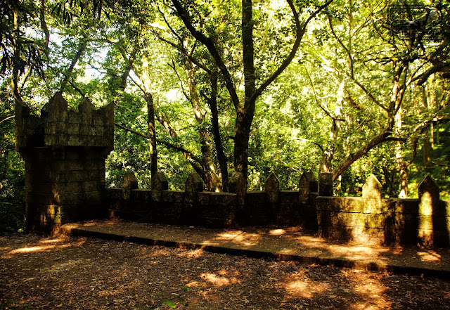 castillo bosque encantado GAlicia Cangas Galicia CAngas Bosque encantado