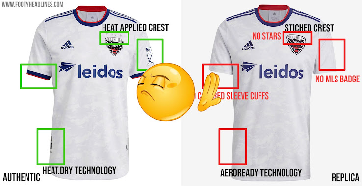 The Authentic vs Replica Soccer Jersey 101 — Know the difference