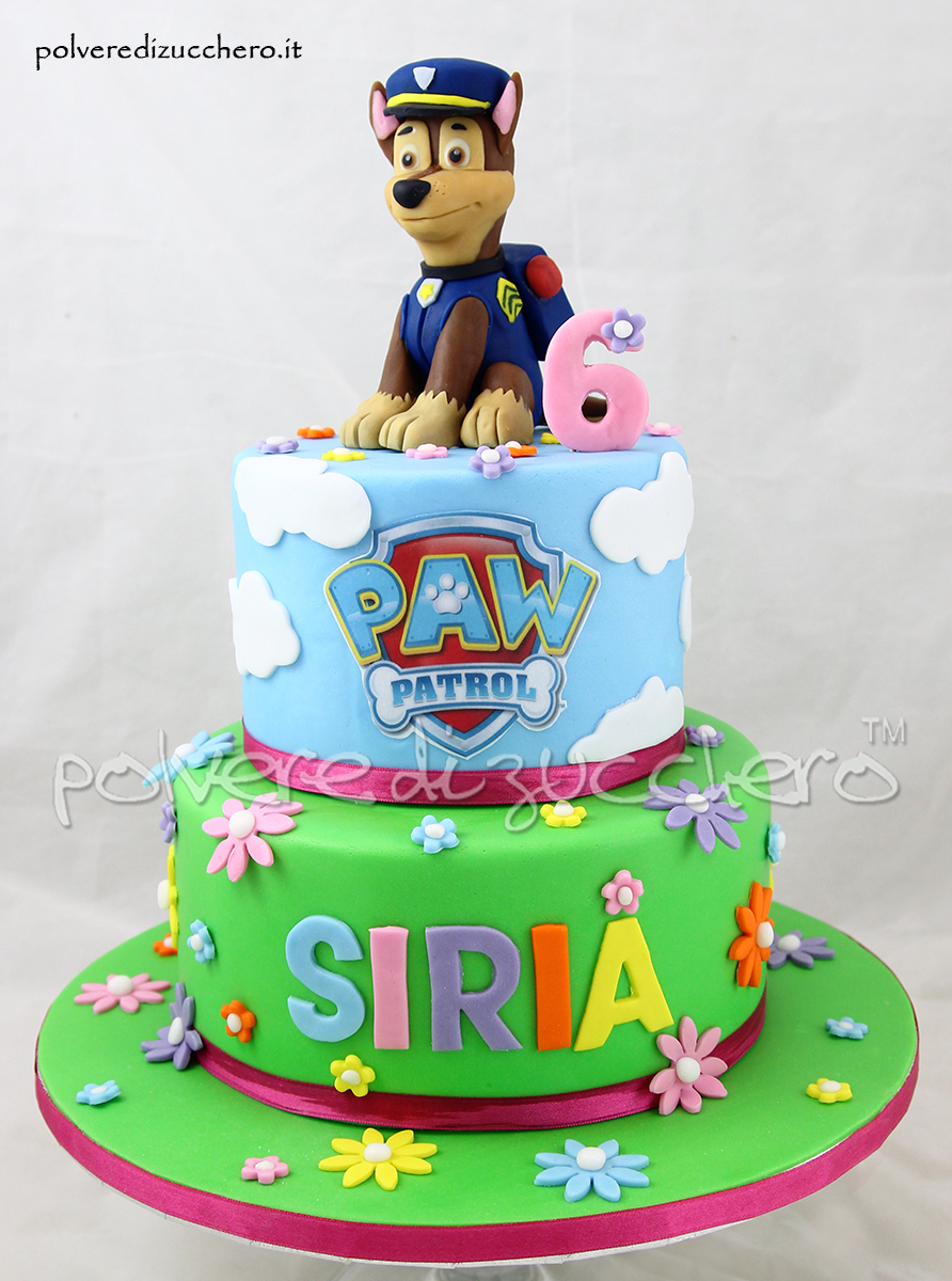 TORTA PAW PATROL A PIANI - DolceGiuridica