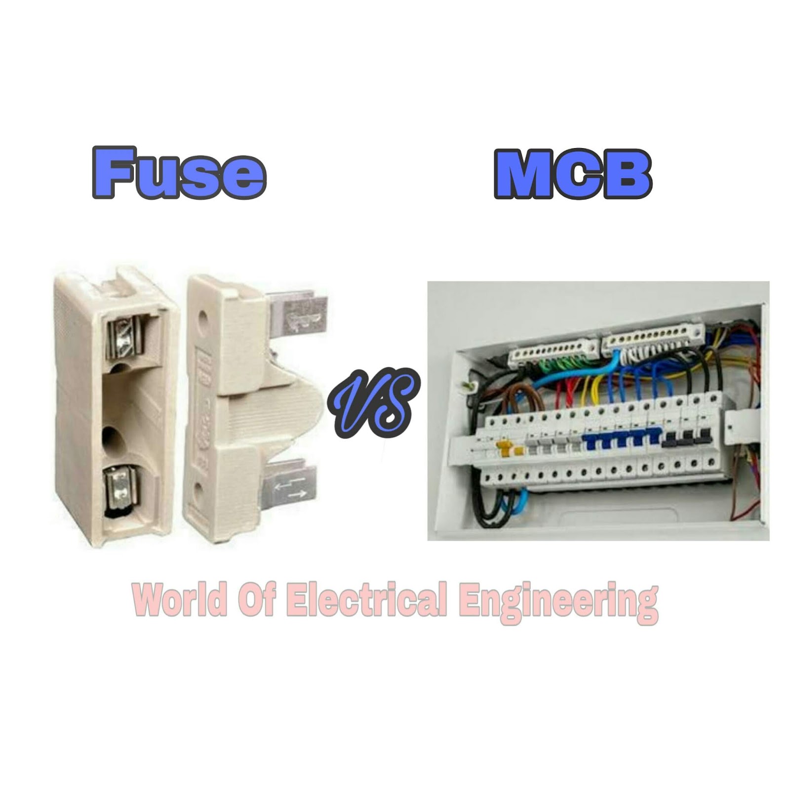 Comparison Between Fuse and MCB