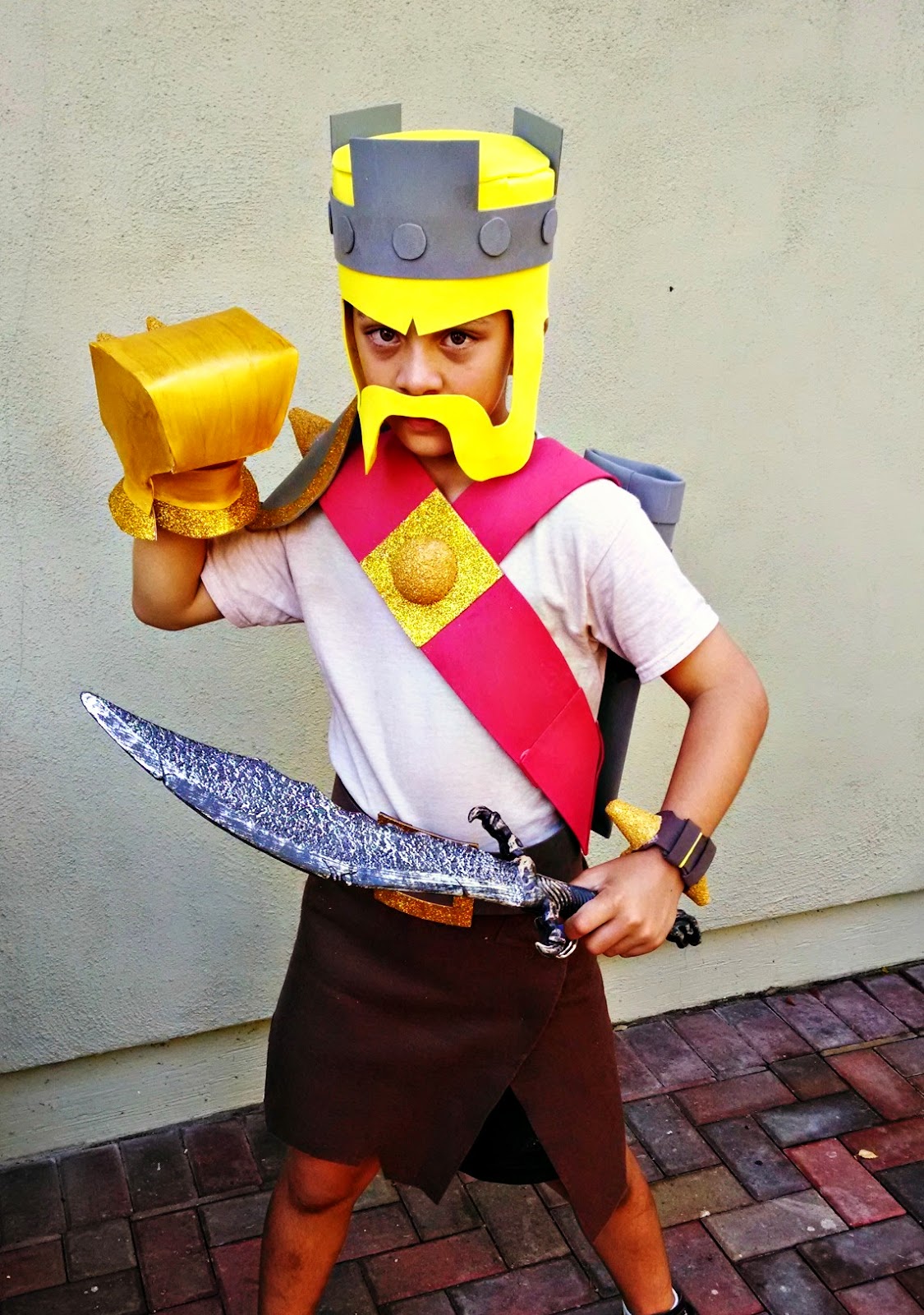 Clash of Clans Barbarian King costume