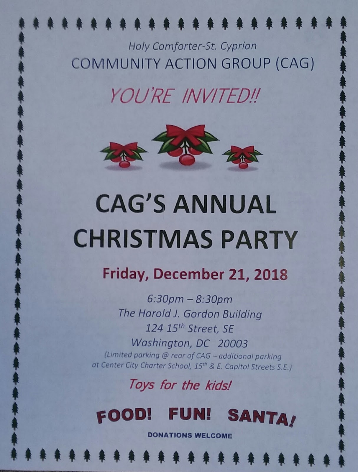 Community Center Holiday Party