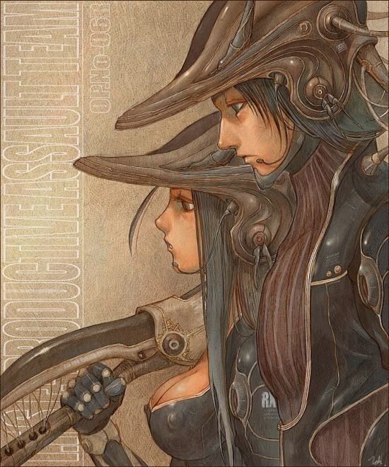 Kyoung Hwan Kim tahra deviantart ilustrações fantasia