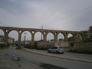 το ρωμαϊκό υδραγωγείο στη Χαλκίδα