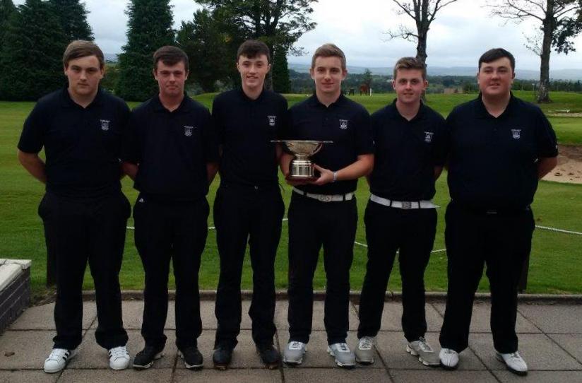 AYRSHIRE GOLF AYRSHIRE JUNIOR GOLF LEAGUE CHAMPIONSHIP Ayr Belleisle beat defending champions