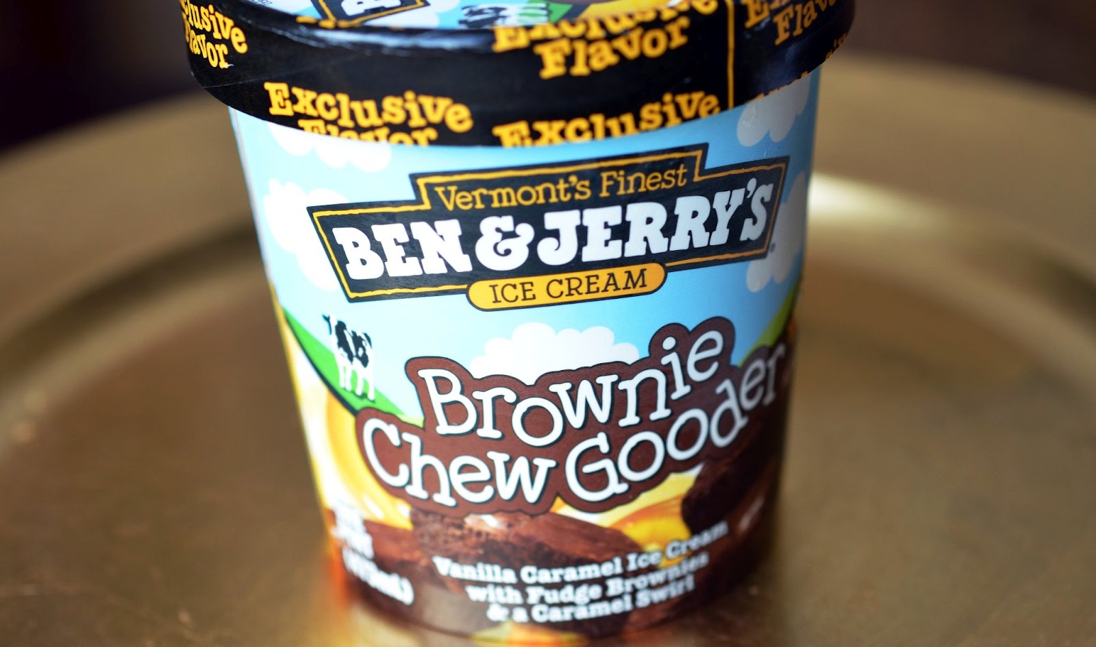 food and ice cream recipes REVIEW Ben & Jerry's Brownie Chew Gooder