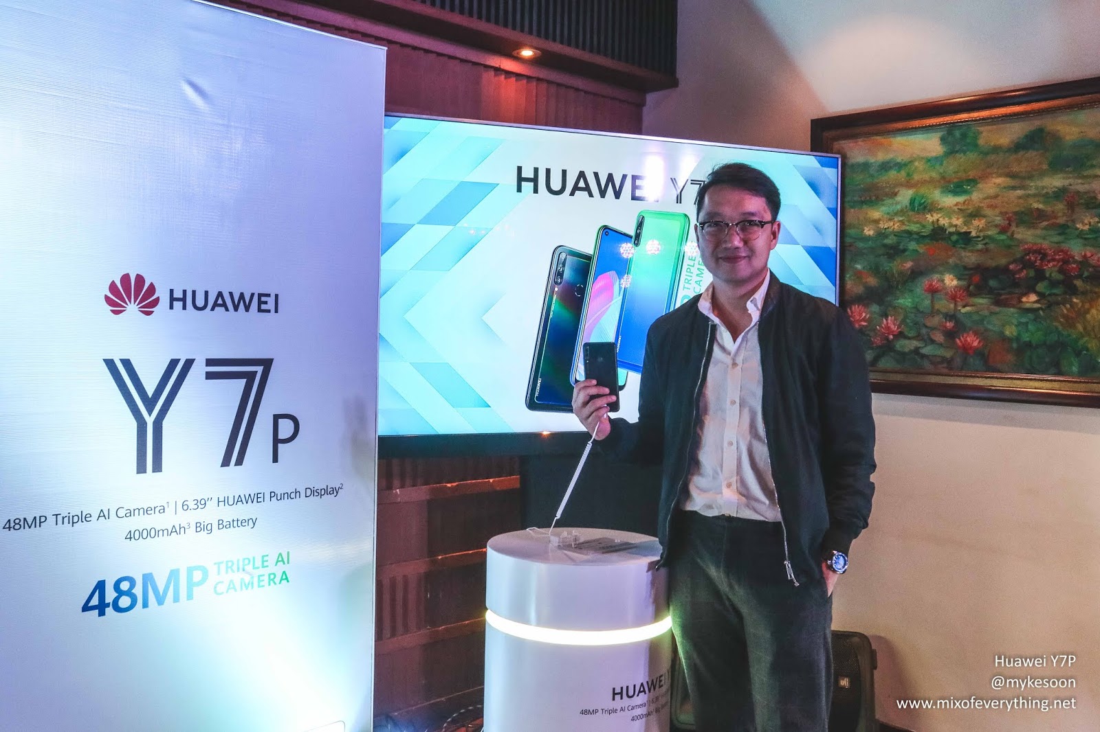 Huawei Launches their newest entry level Y7p with a 48MP Tripple Camera