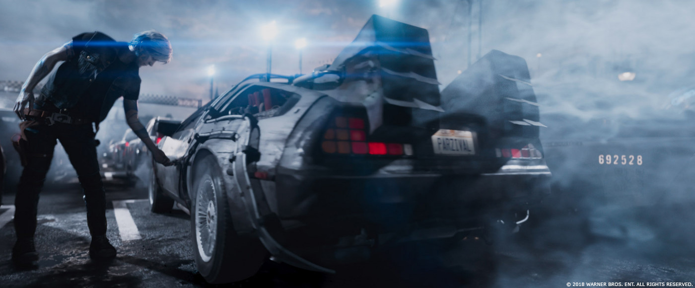 Just A Car Guy: Ready Player One concept art for the race by Stephan