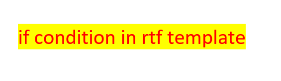 Oracle Application #39 s Blog: if condition in rtf template