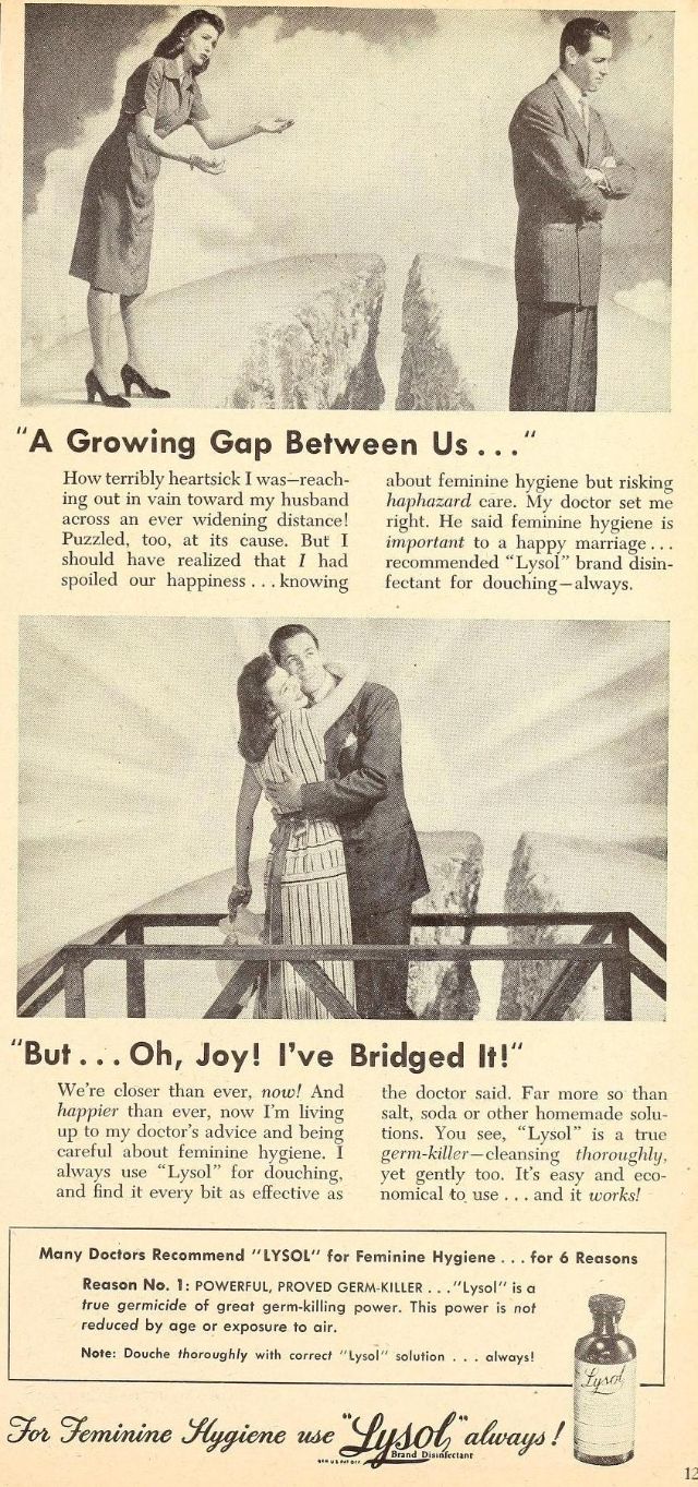 Vintage advertisements that preyed on women s need for marital security 1910 1960 - 29