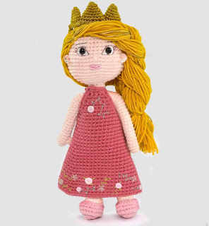 PATRON GRATIS PRINCESA AMIGURUMI 46337