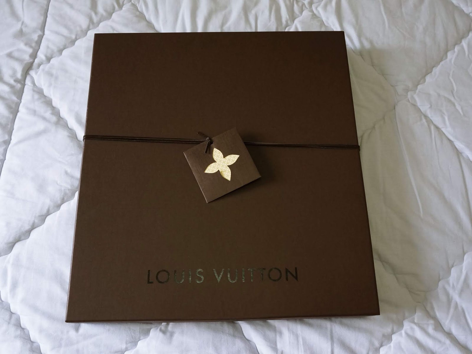 Large Louis Vuitton Gift Box and Bag Set 