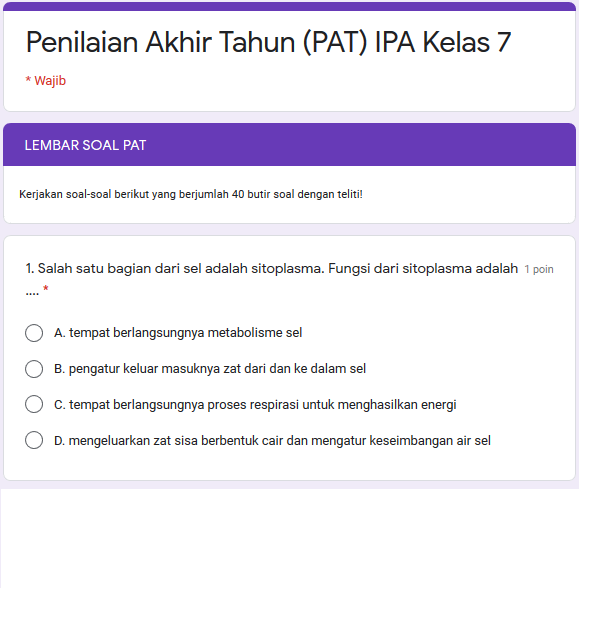 Tutorial Langkah Langkah Membuat Soal Kuesioner Dengan Google Form Virtual Pendampingan