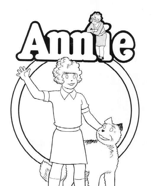 Little Orphan Annie Coloring Pages ~ Coloring Pages