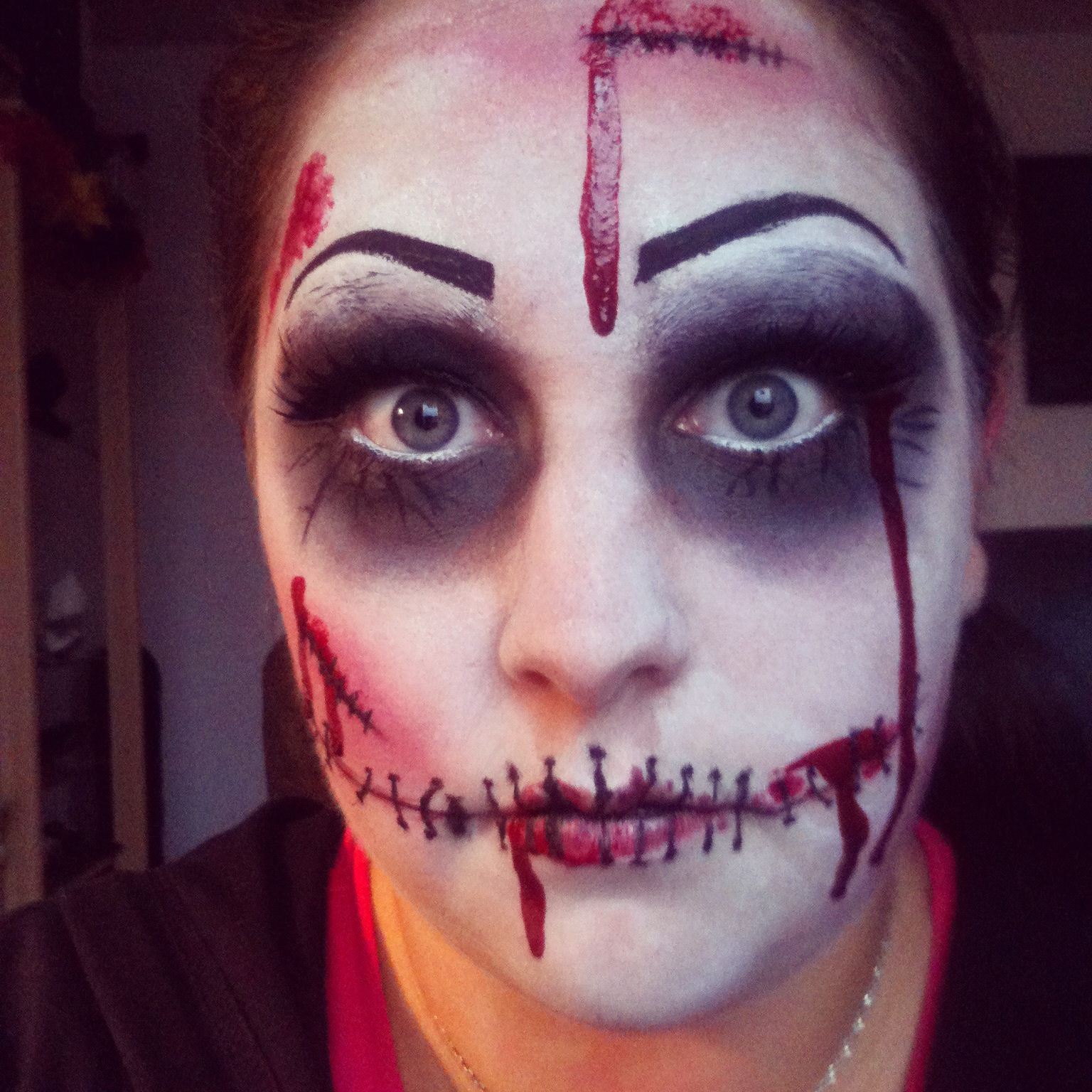 Zombie Schminken Kind