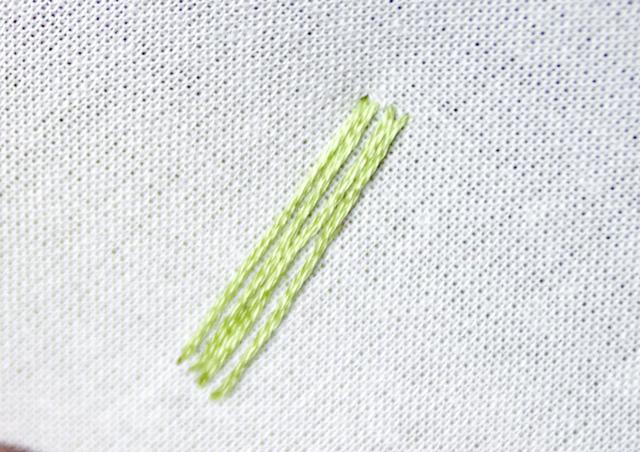 Mũi bót hạt thêu cánh hoa sen - Hình 5