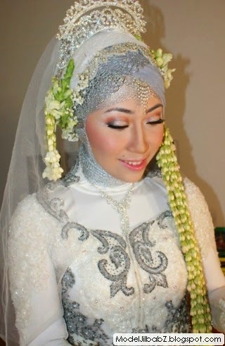 Model Jilbab Pengantin Model Jilbab Pengantin