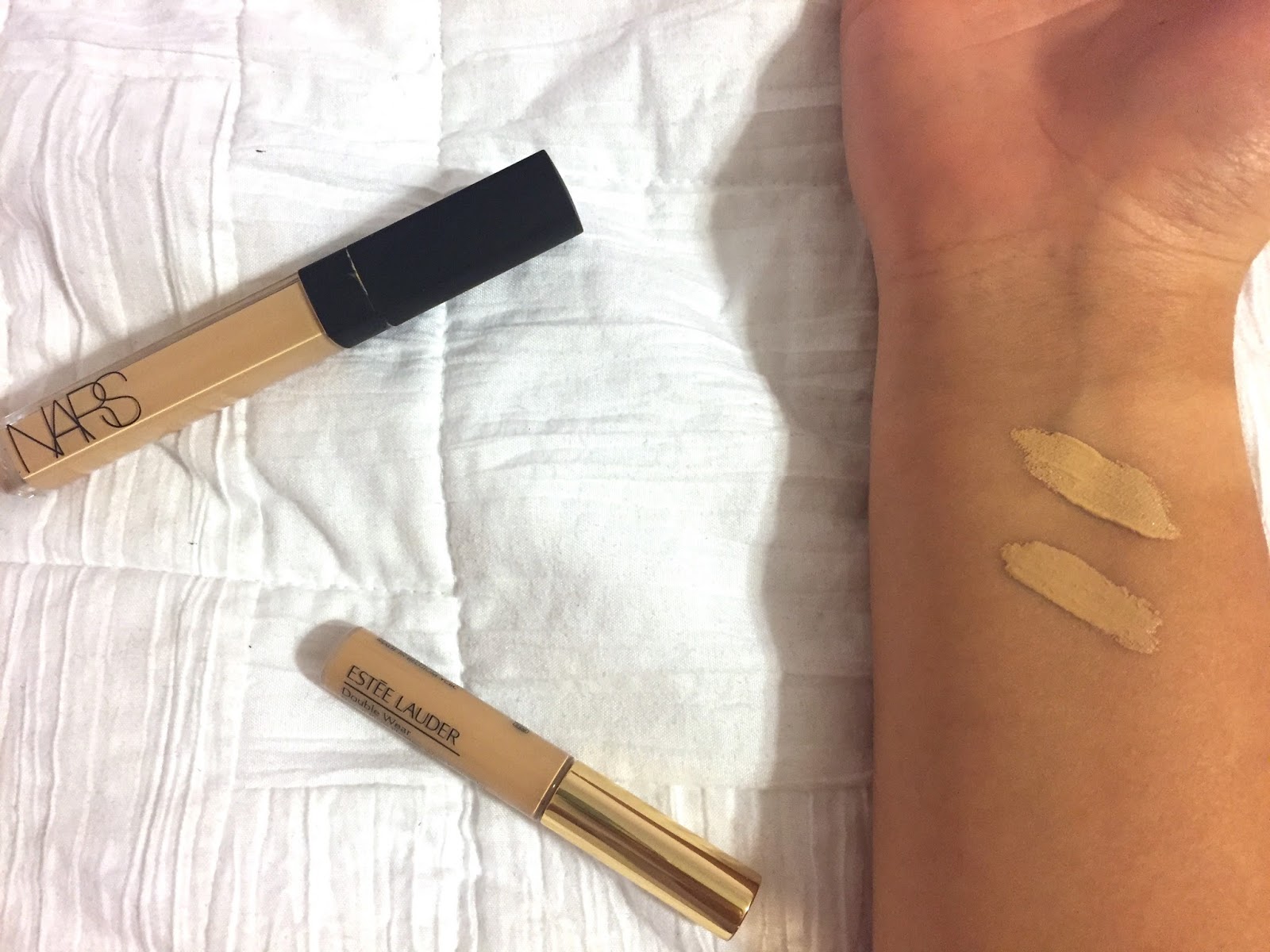 NARS vs. Estee Lauder Concealer Combat This Is Noelle